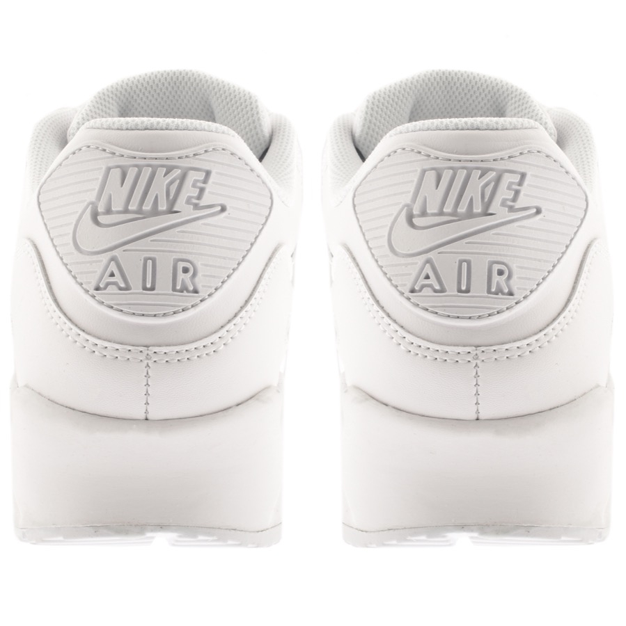white leather nike air